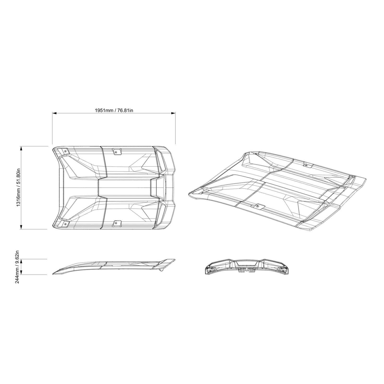 Toit Sport pour Can-Am Maverick R — photo 4