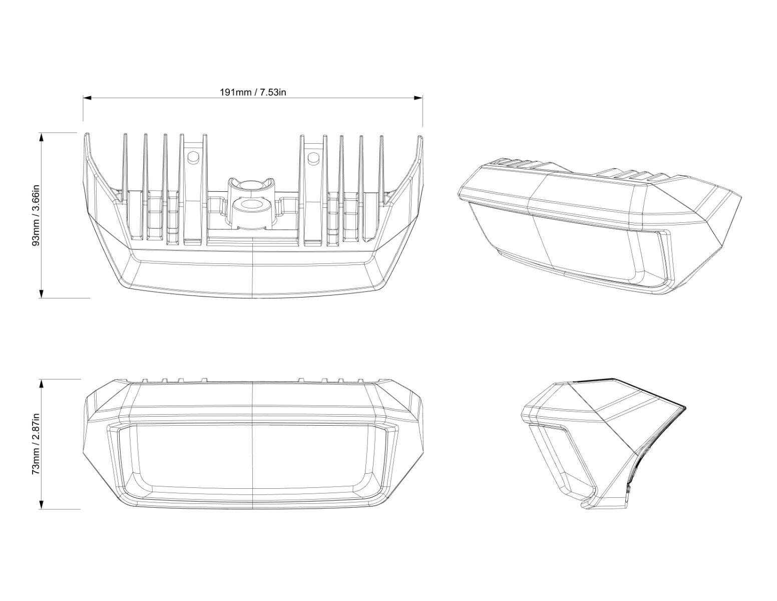 Lumière arrière DEL SMART Can-Am Defender — photo 4