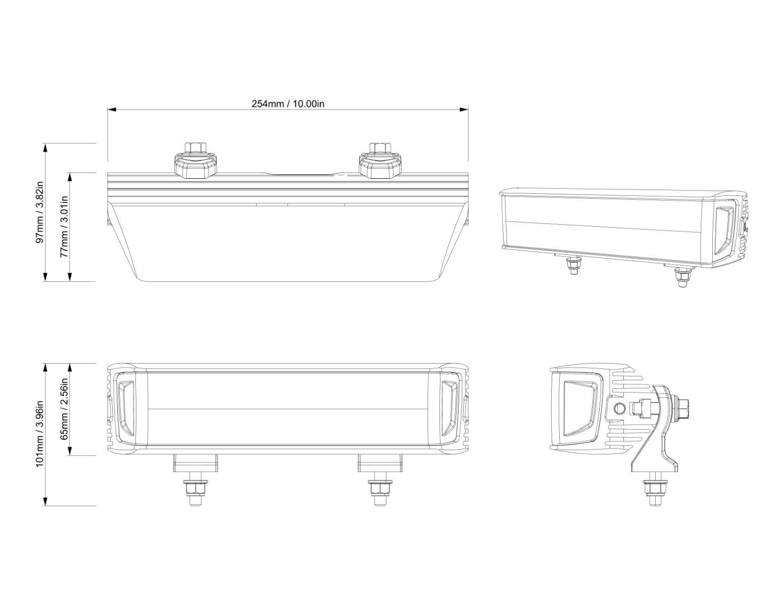 Can-Am SMART 10'' (25 cm) LED Light Bar — photo 6