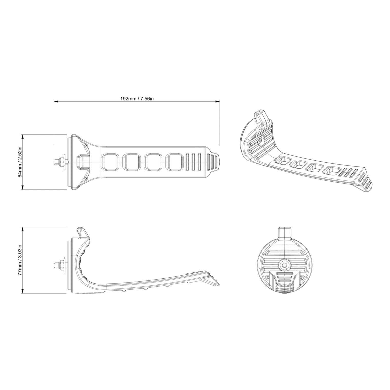 Porte-outils fixe pour Can-Am Outlander — photo 2