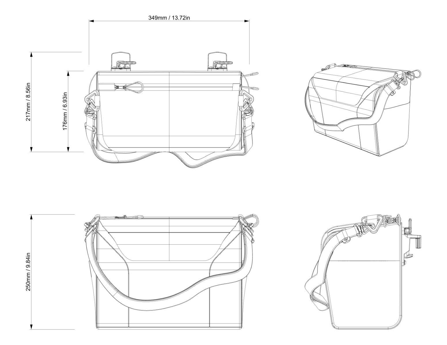 Sac LinQ Lite (10 L) pour Can-Am Outlander — photo 5