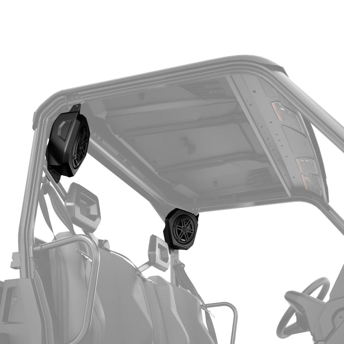 Can-Am Defender JL Audio Rear Speaker Kit — photo 2