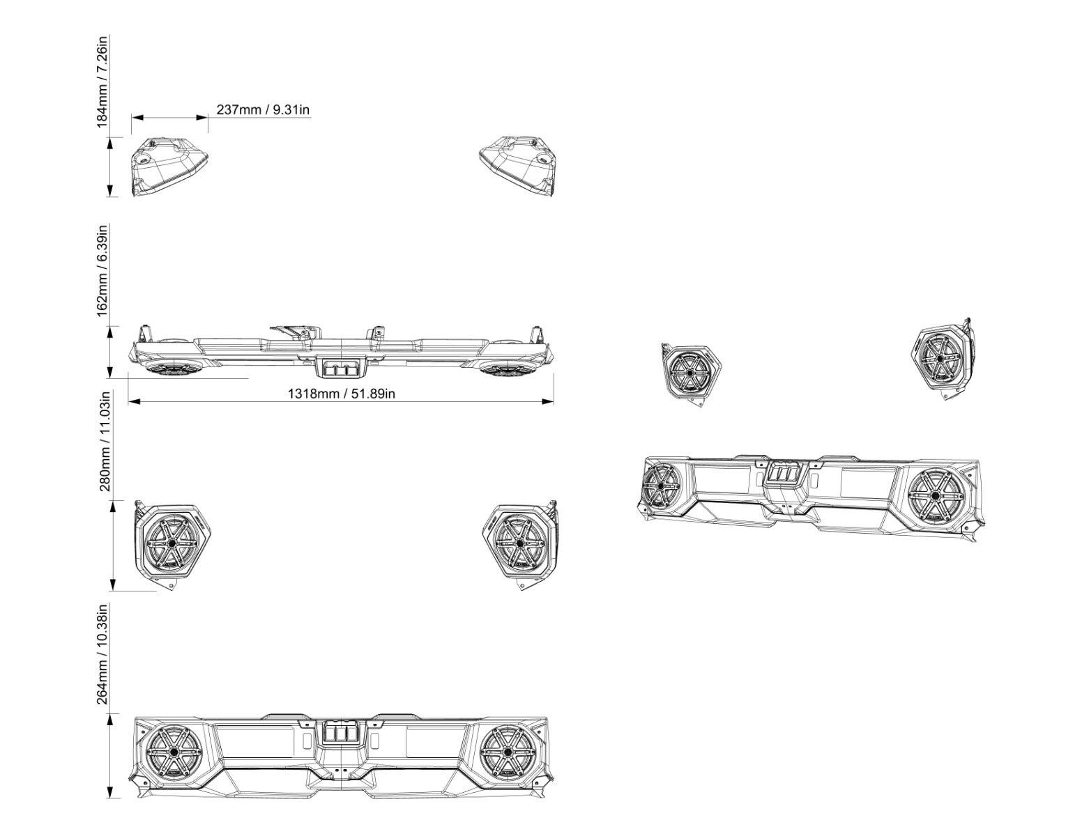 Système Audio JL Audio - Niveau 3 pour Can-Am Defender — photo 3