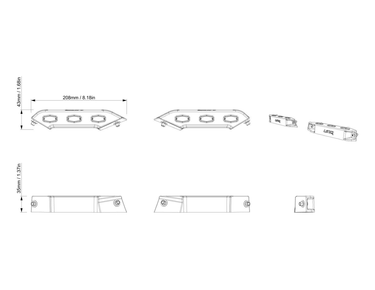 Can-Am Outlander LinQ Lite Multi Holder (Front Fenders) — photo 3