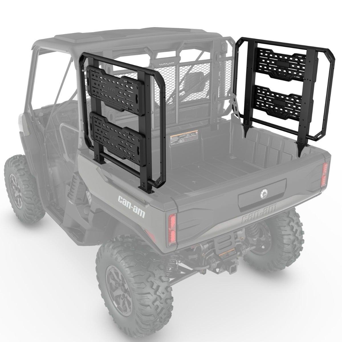 Can-Am Defender Bed Wall Extender - High (for Headache Rack) — photo 2