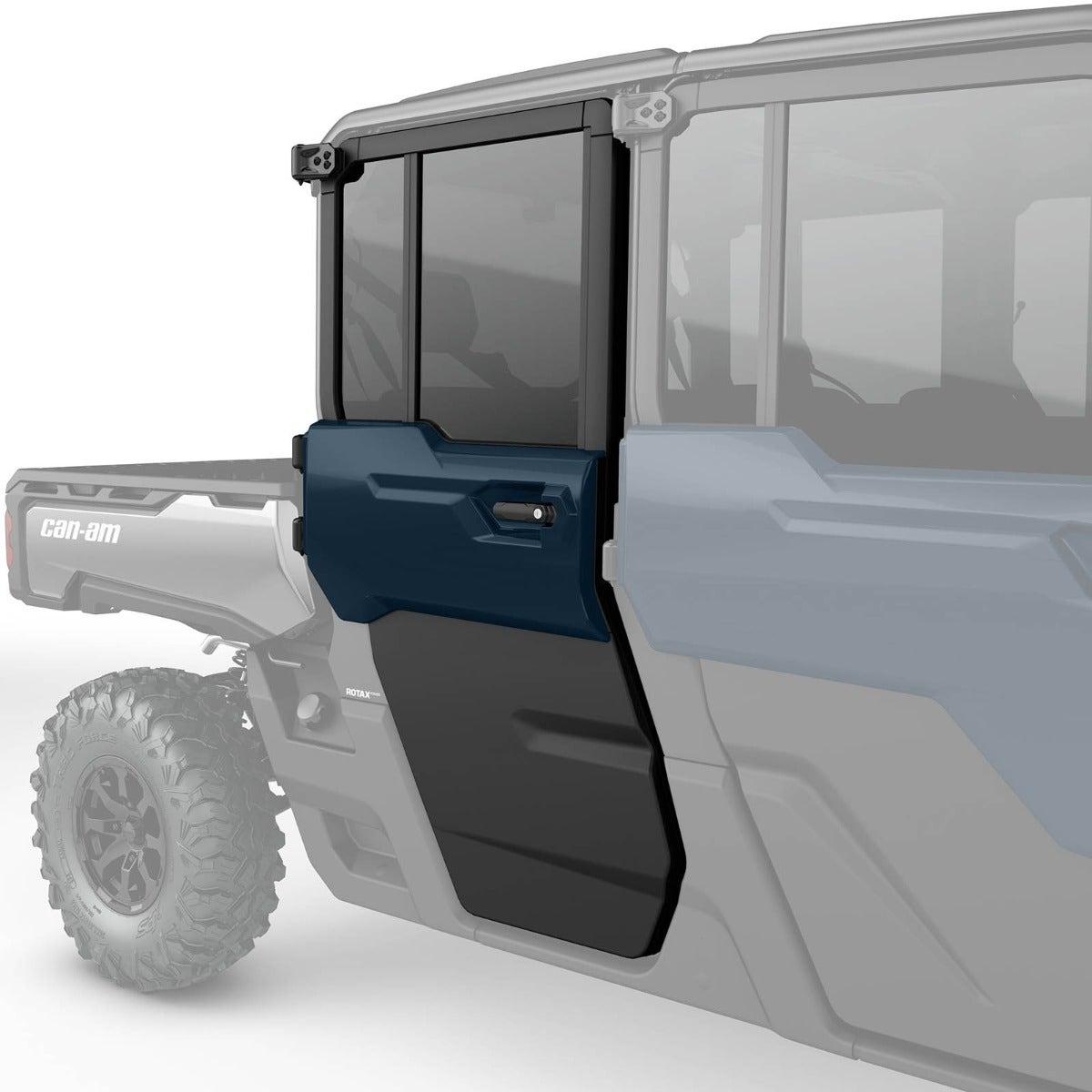 Can-Am Defender Rear Deluxe Full Doors - Tinted Glass