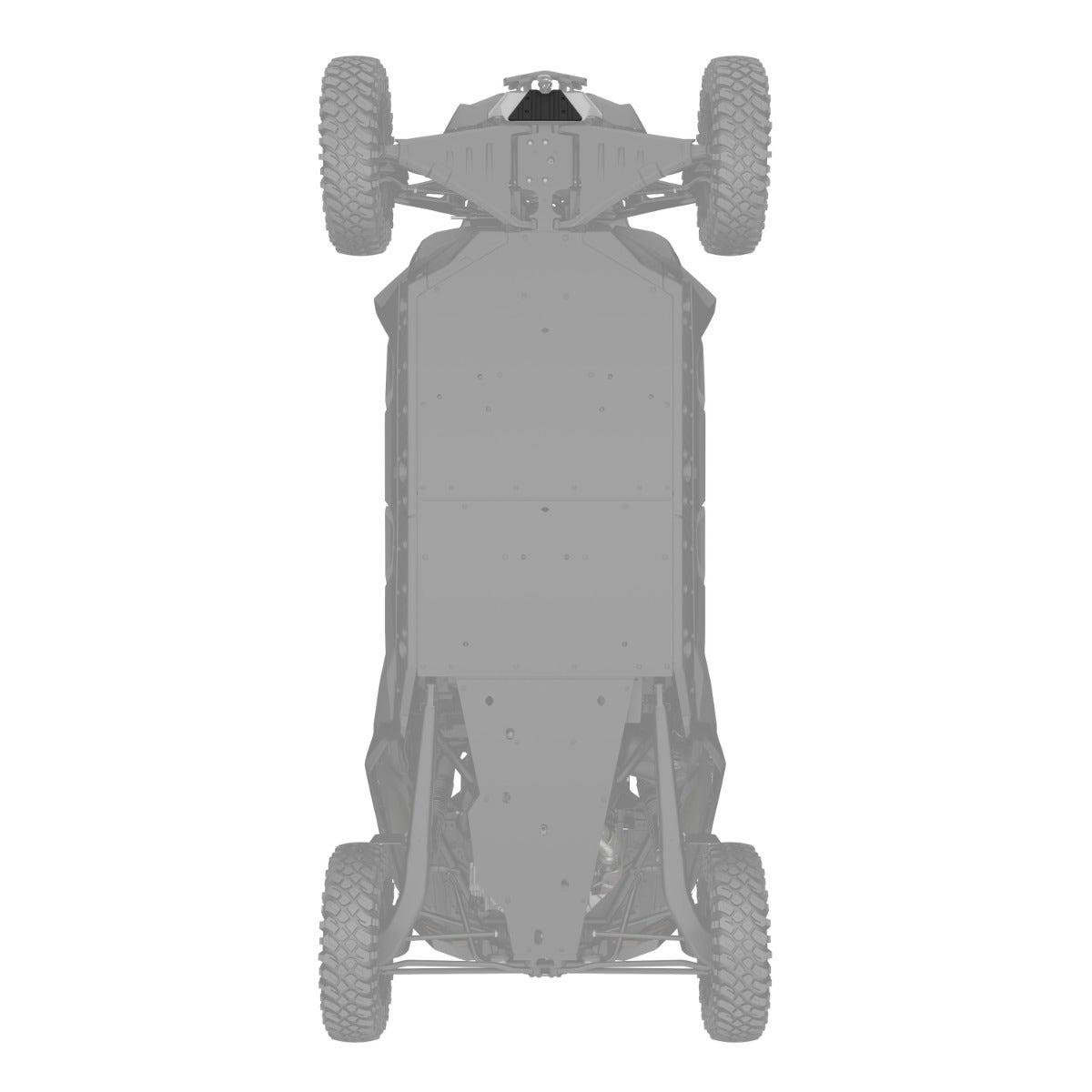 Plaque protectrice avant X rc pour Can-Am Maverick R