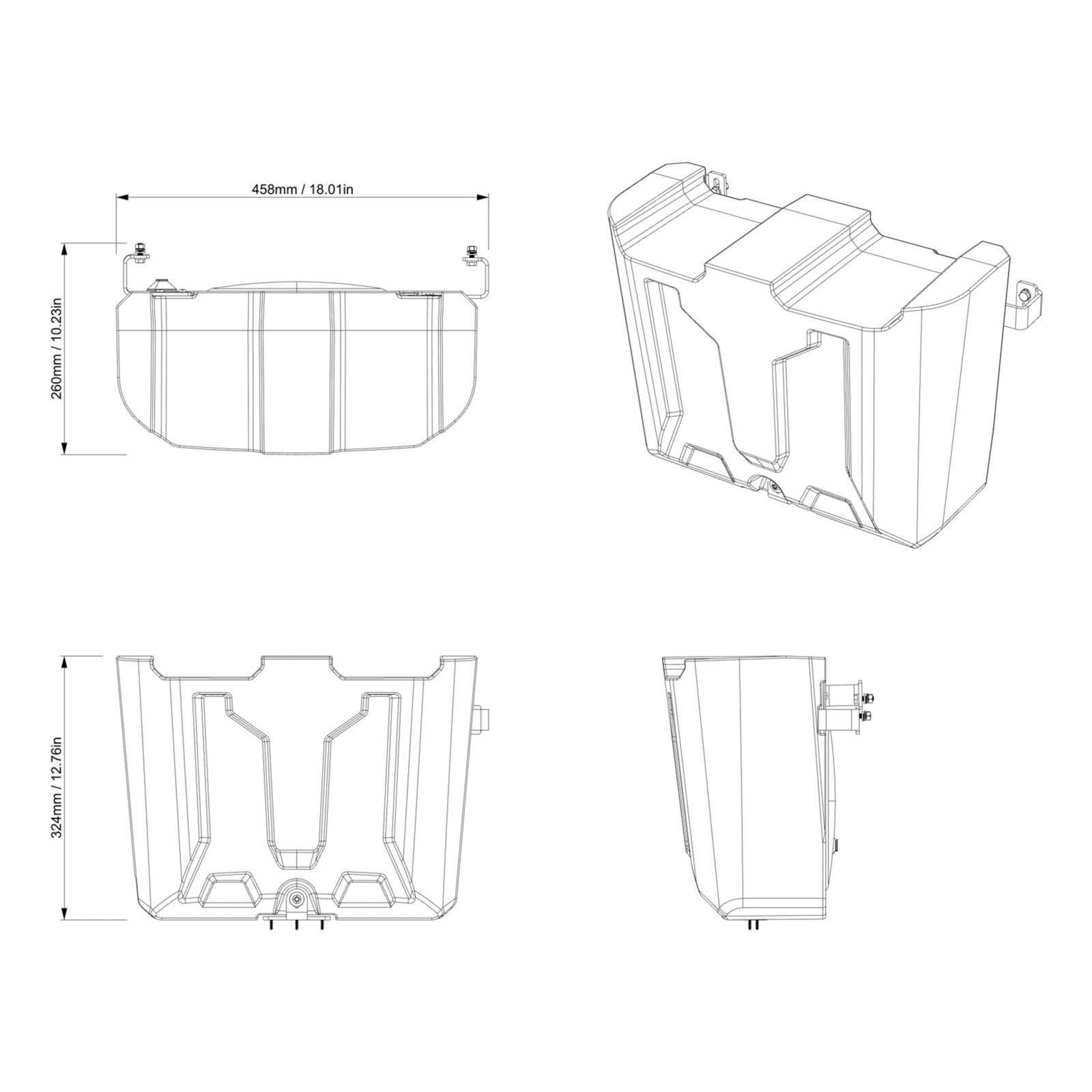 Can-Am Defender JL Audio Subwoofer & Amplifier kit — photo 2
