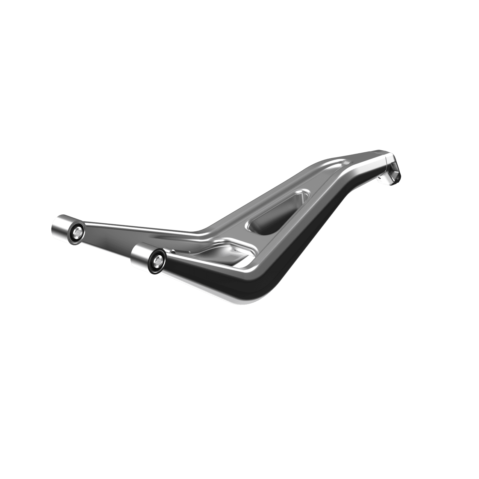 RH Upper Suspension Arm Assembly, Hyper Silver