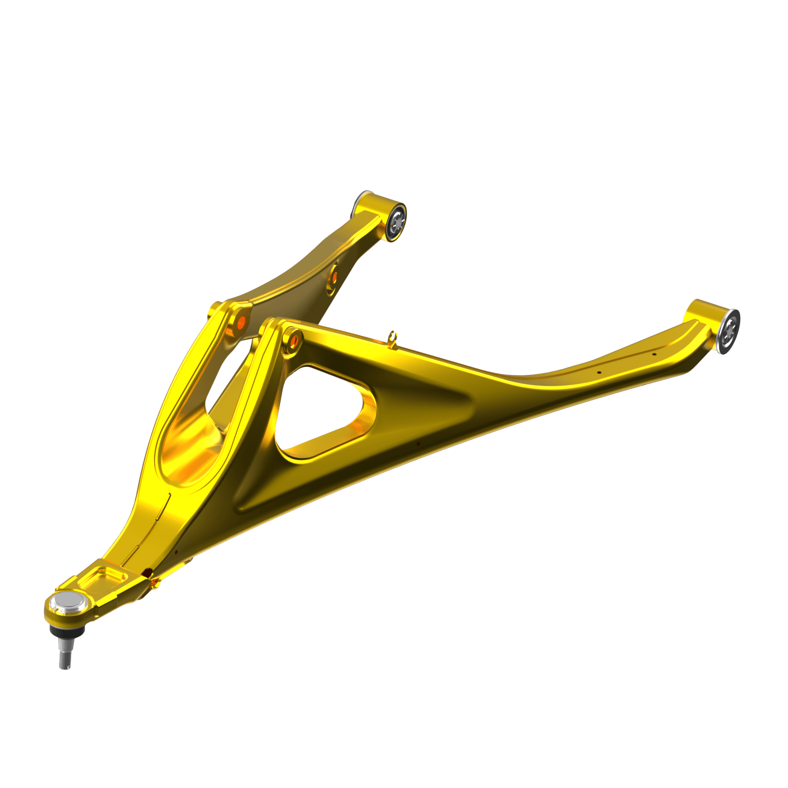 LH Lower Suspension Arm Assembly, Neo Yellow