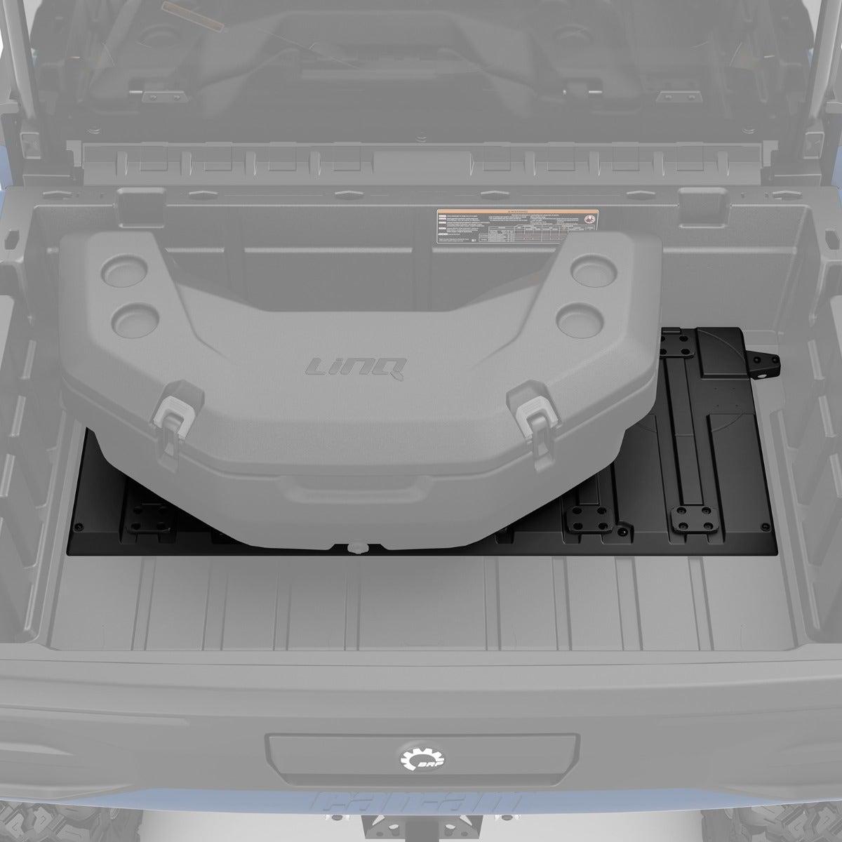 Can-Am Defender Cargo Bed Plate for Sliding LinQ — photo 2