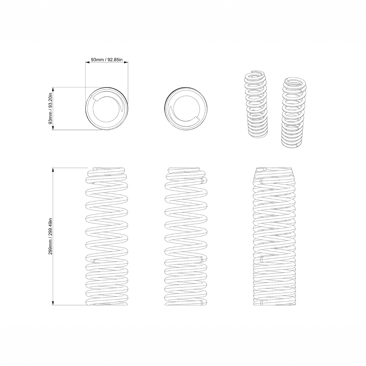 Ressorts ultra-robustes arrière pour Defender Can-Am — photo 2
