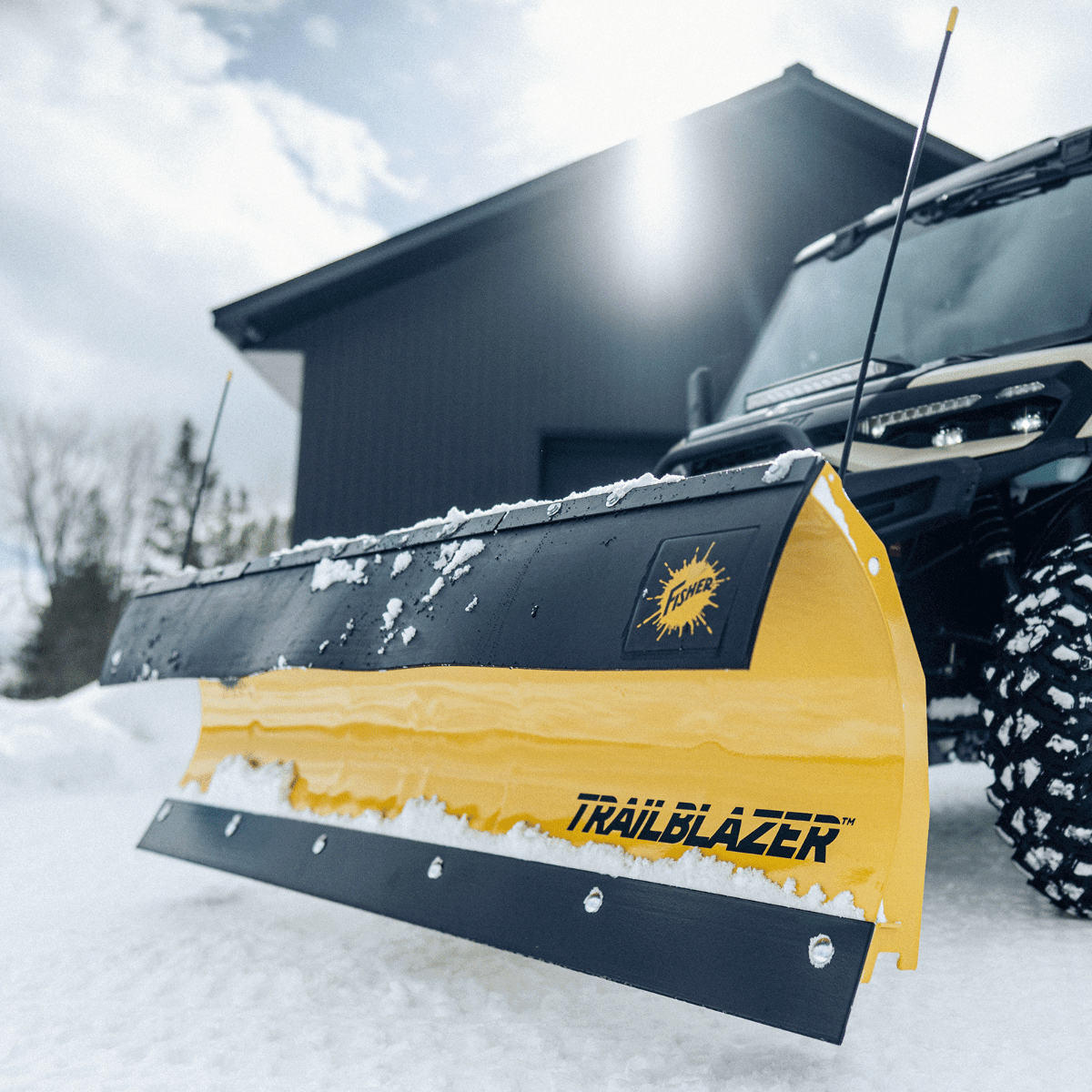 Can-Am Defender FISHER Heavy Duty 72" Blade — photo 2