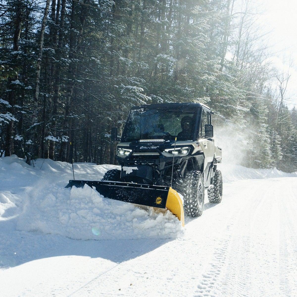 Pelle FISHER robuste en acier de 203 cm (80 pouces) Can-Am Defender — photo 5