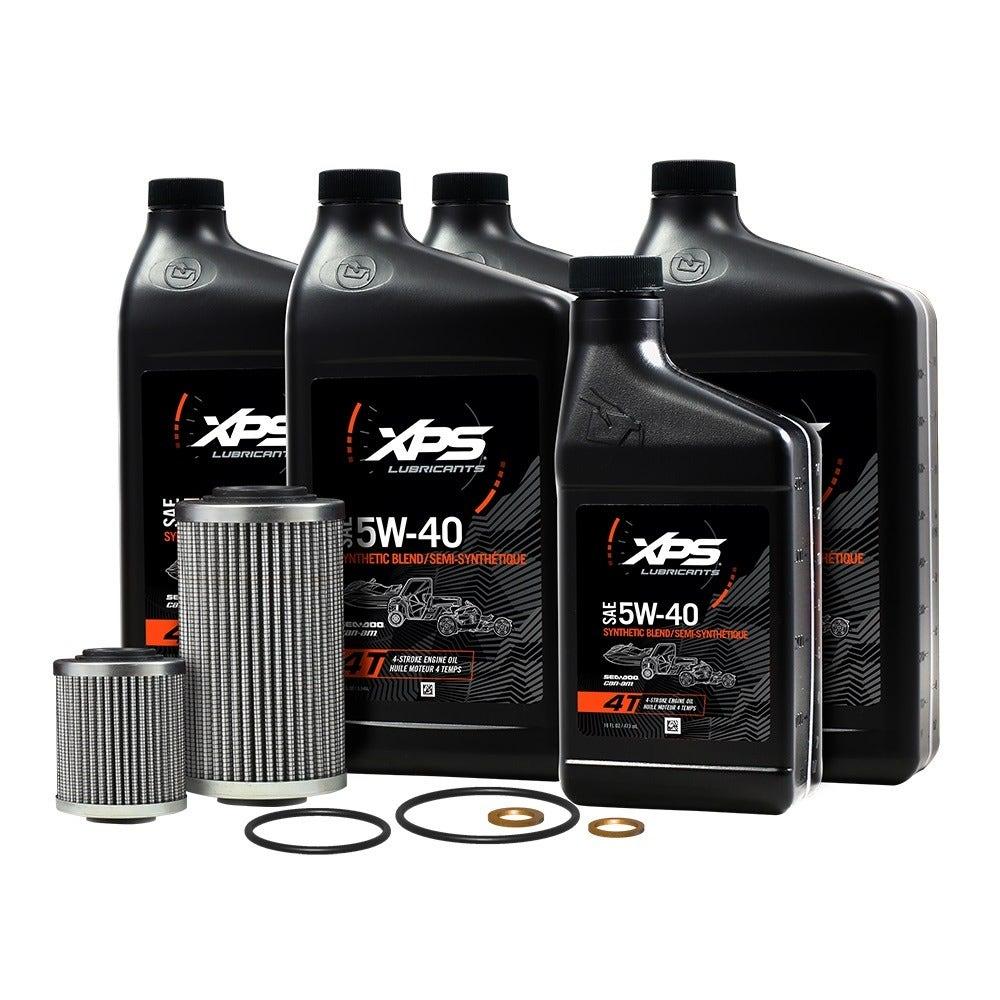 Nécessaire de changement d’huile semi-synthétique 4T 5W-40 pour moteur Rotax 991 (SE5) — photo 2