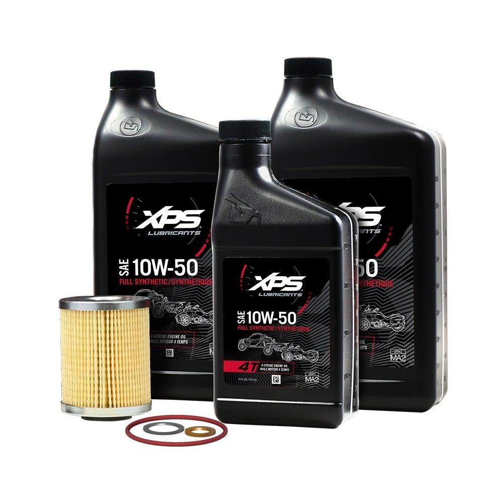 XPS 4T 10W-50 Synthetic Oil Change Kit for Rotax 500 cc or more V-Twin engine* — photo 2