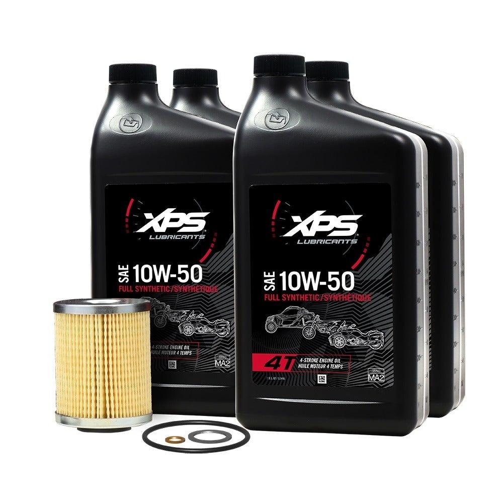Ensemble de changement d'huile synthétique 4T 10W-50 XPS pour moteur Rotax 900 ACE* — photo 2