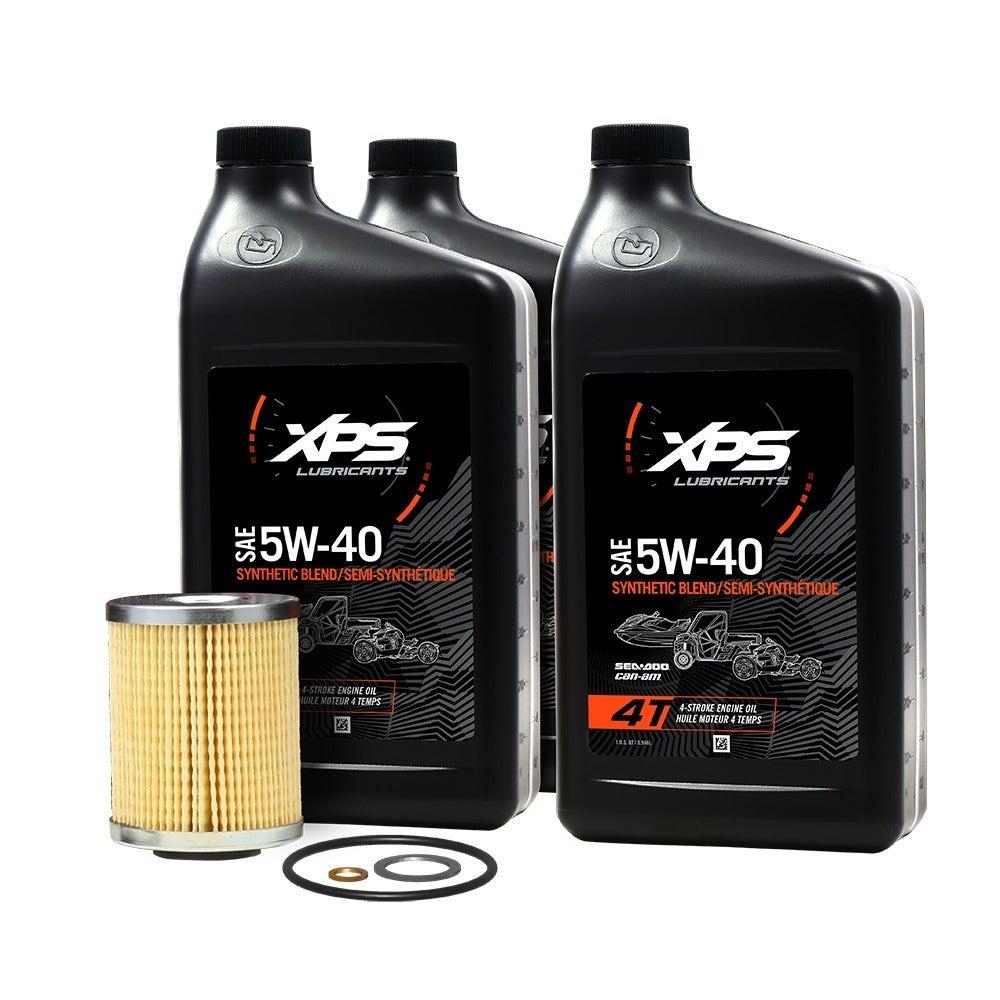 4T 5W-40 Synthetic Blend Oil Change Kit for Rotax 600 CC engine — photo 2