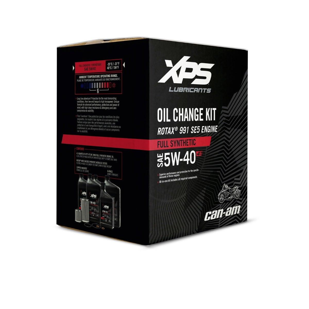 XPS 4T 5W-40 Full Synthetic Oil Change Kit for Rotax 991 (SE5) engine* — photo 3