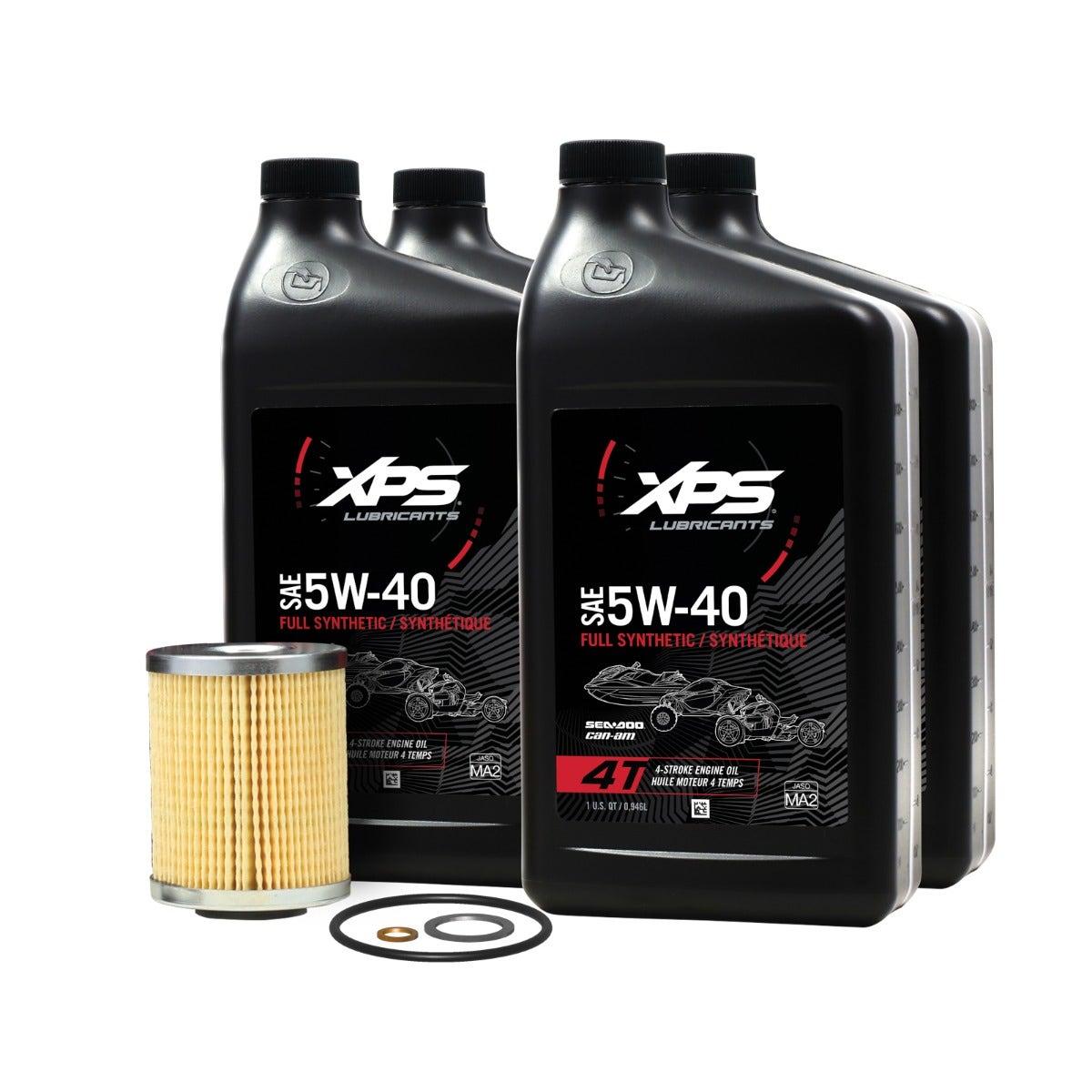 XPS 4T 5W-40 Full Synthetic Oil Change Kit for Rotax 900 ACE engine* — photo 2