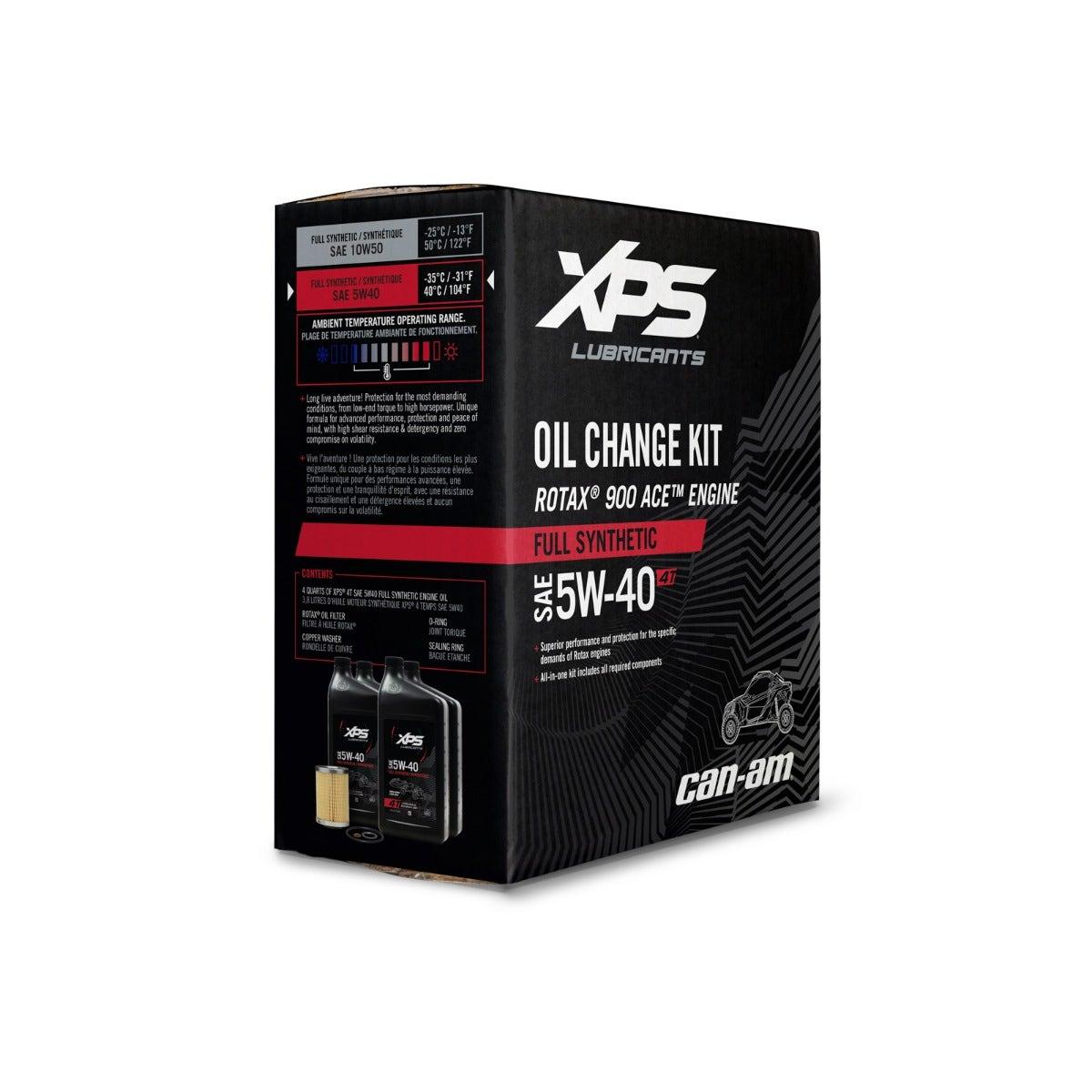 XPS 4T 5W-40 Full Synthetic Oil Change Kit for Rotax 900 ACE engine* — photo 3
