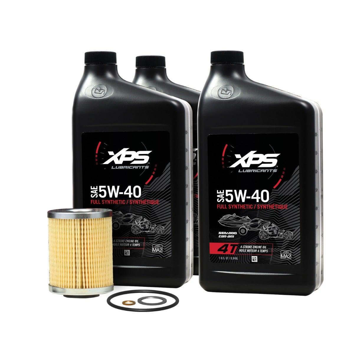 Ensemble de changement d'huile synthétique 5W-40 XPS pour moteur Rotax 600CC* — photo 2