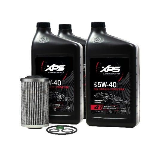 XPS Can-Am Oil Change Kit 5W40 for Rotax 999T* — photo 2