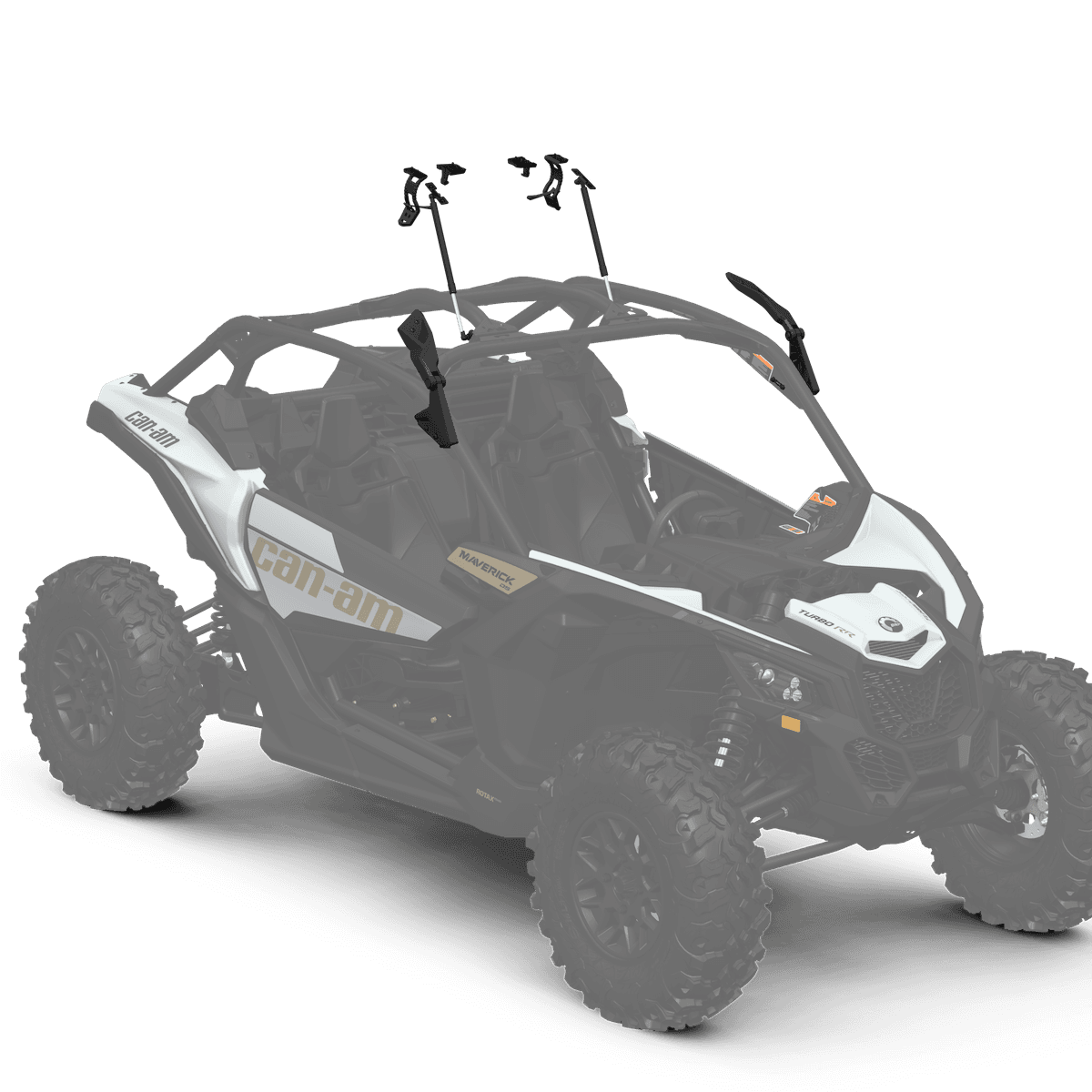 Ensemble inclinable pour toit audio pour Can-Am Maverick X3