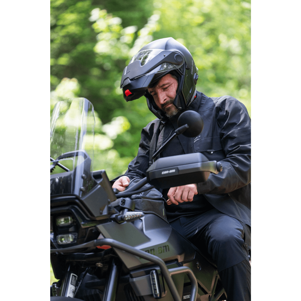 Pare-brise ajustable LinQ Can-Am Origin — photo 6