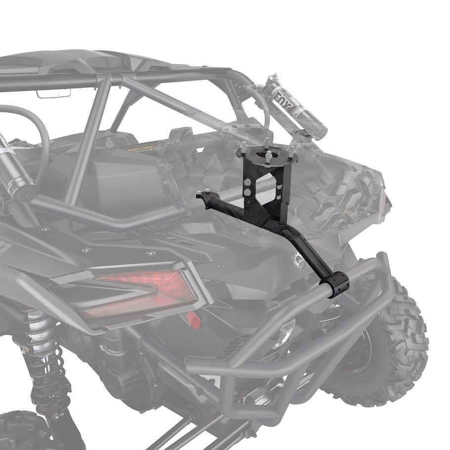 Porte-roue de secours Lonestar Racing noir pour Can-Am Maverick X3
