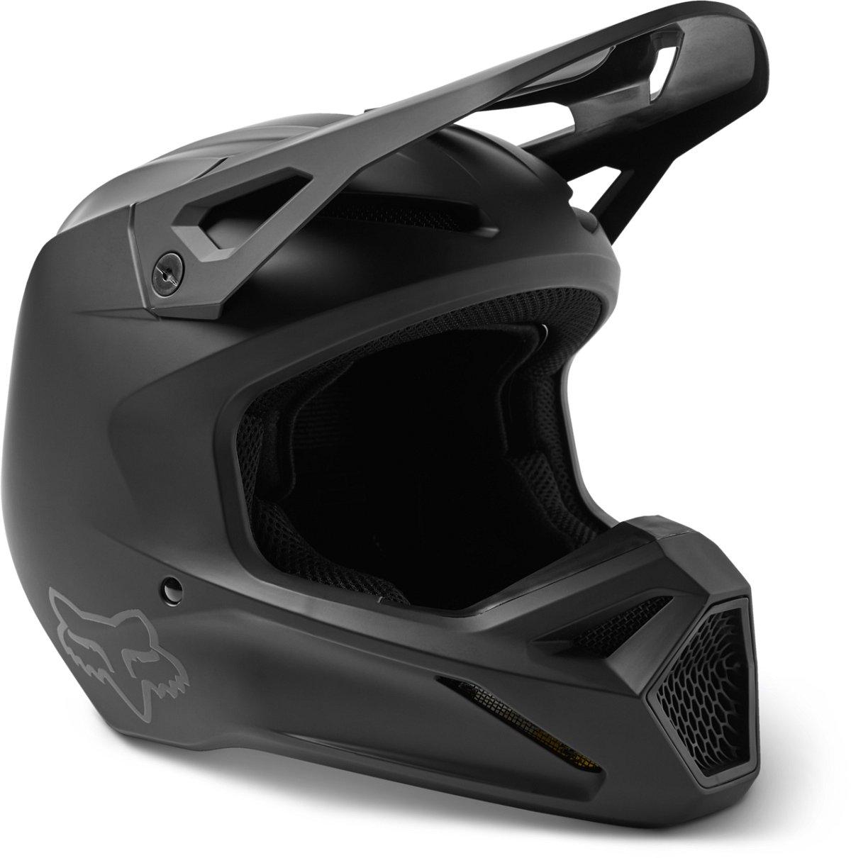 Casque V1 Matte Black DOT/ECE pour enfant