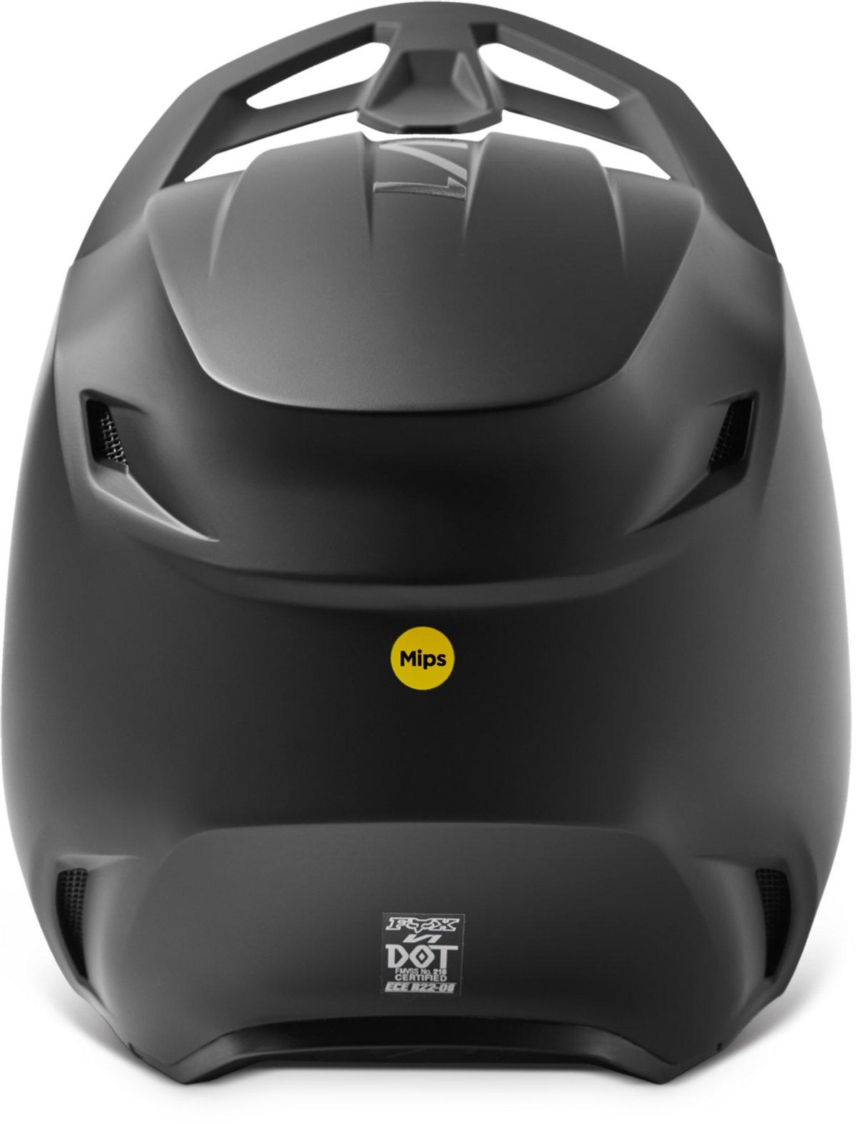 Casque V1 Matte Black DOT/ECE pour enfant — photo 6