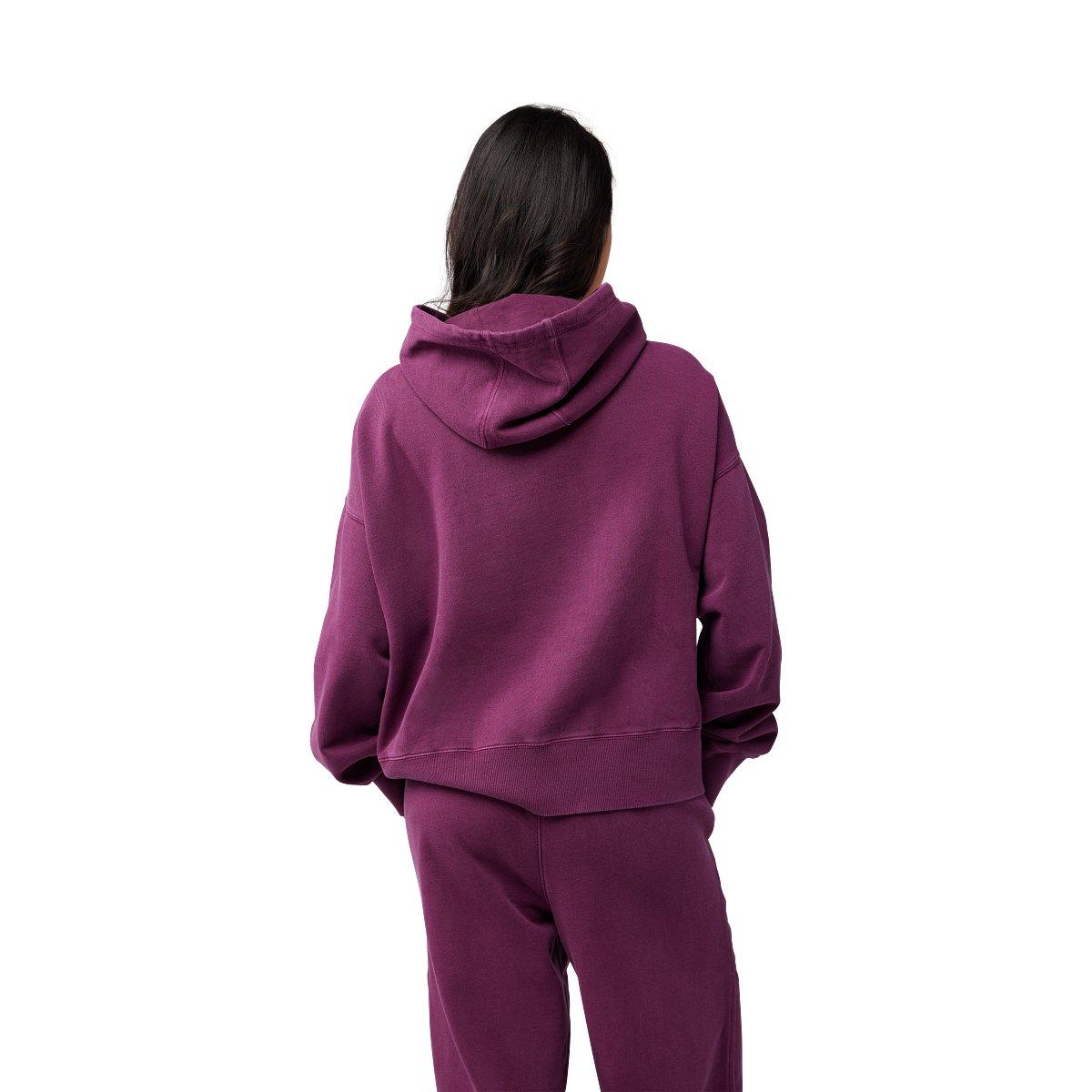 Chandail à capuchon en molleton Wordmark OV pour femme — photo 4