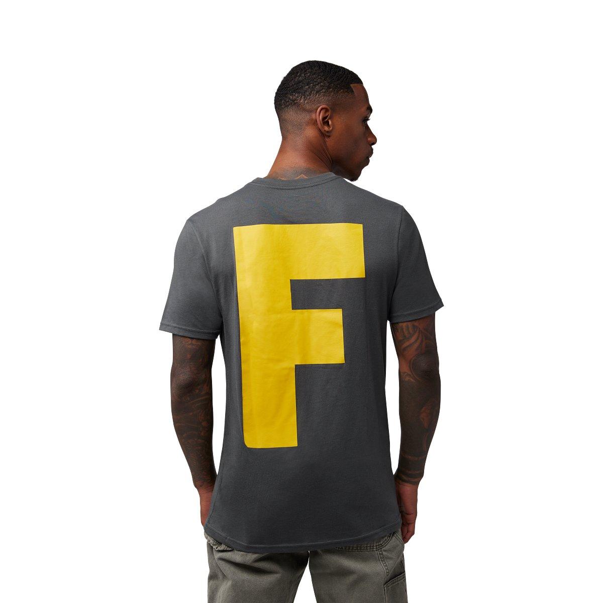 T-shirt de qualité supérieure à manches courtes Big F pour homme — photo 4