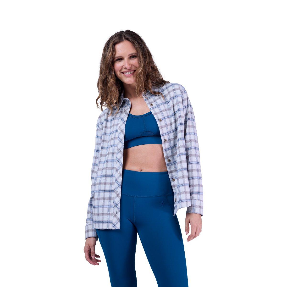 Chemise en flanelle à manches longues Survivalist Core pour femme — photo 3