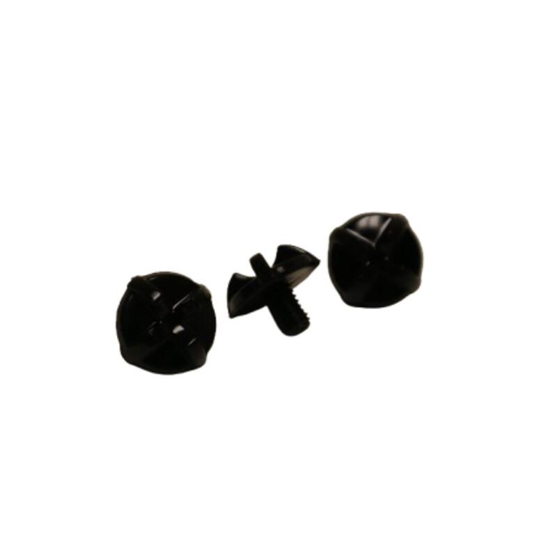 CS-MX2 VISOR BOLT KIT BLACK