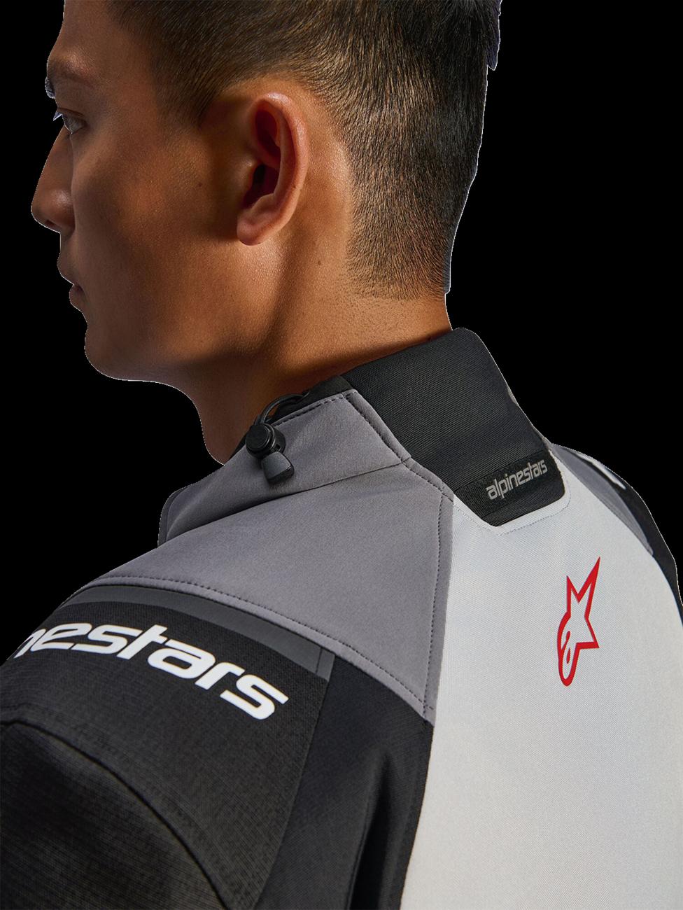 JACKET ANDES V4 DS GRAY/BLACK/RD — photo 12