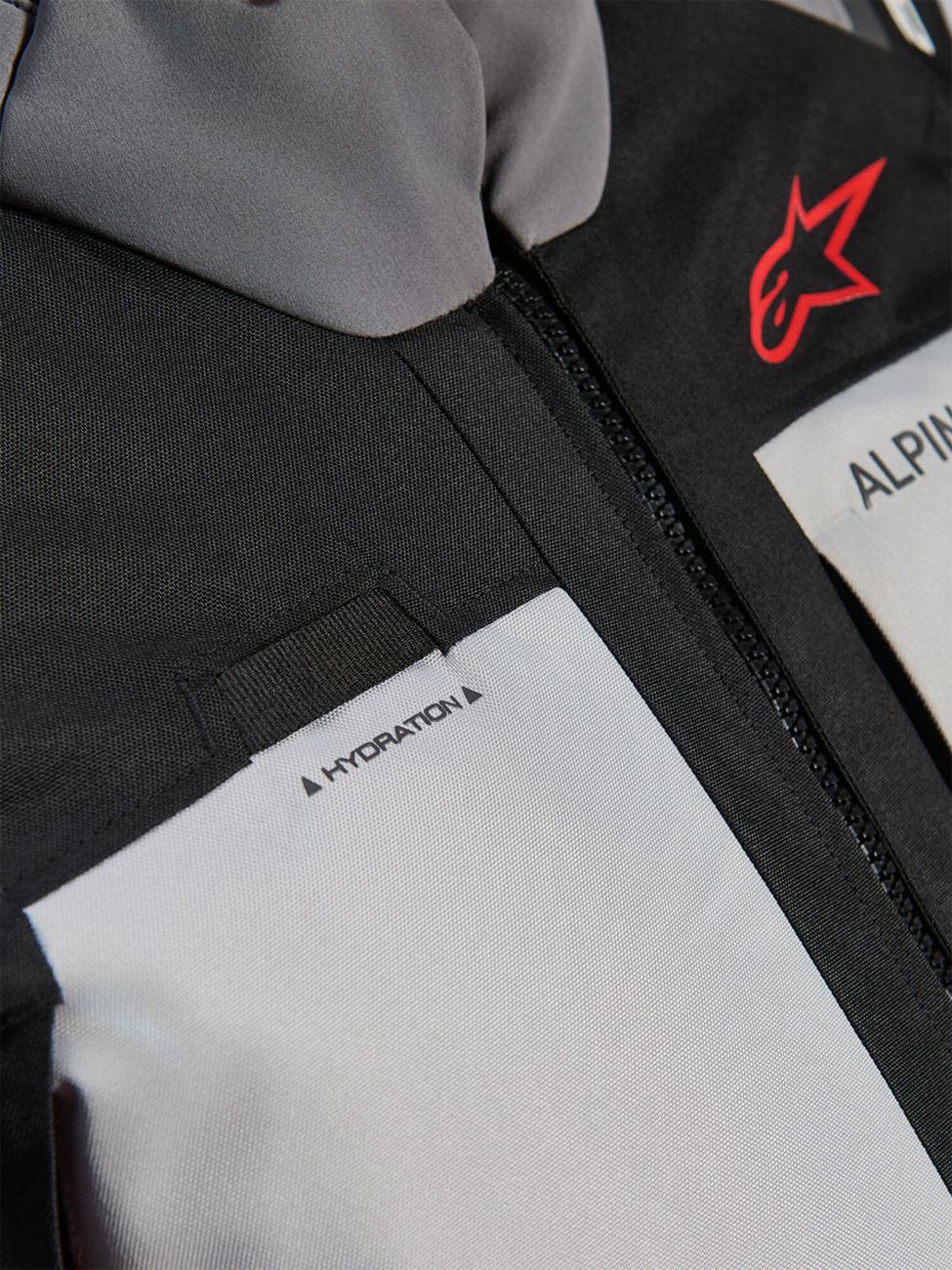 JACKET ANDES V4 DS GRAY/BLACK/RD — photo 10