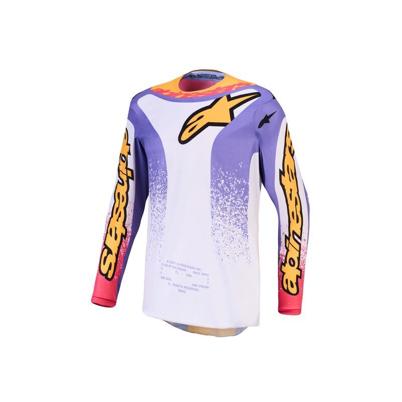 JERSEY FLUID DRAG LIL/BLU/GLD