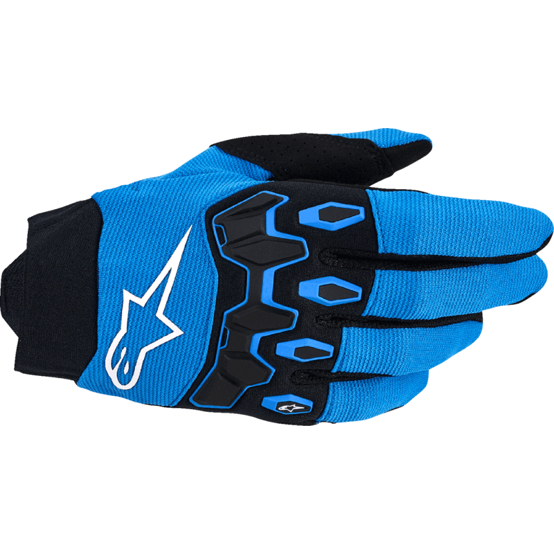 GLOVES FULL BORE V2 BLUE/BLK