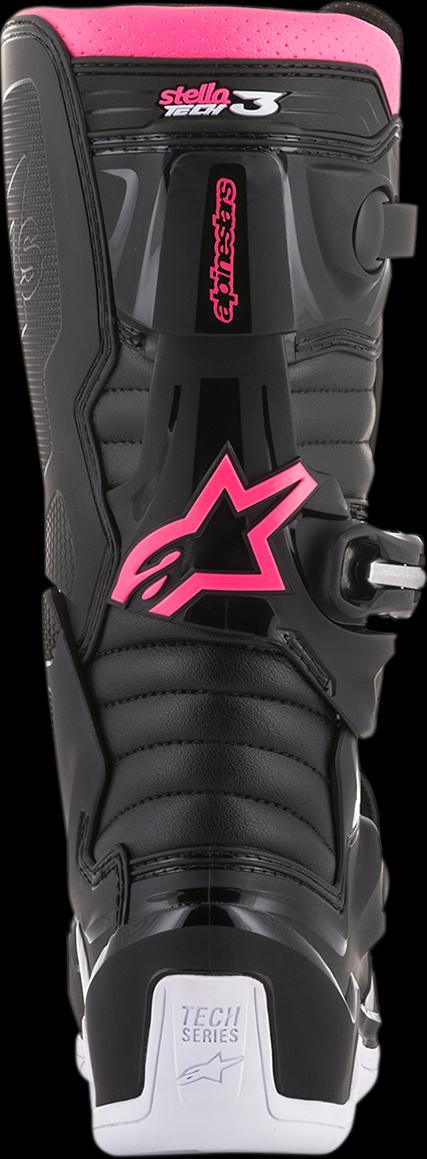 BOOT 4W TECH 3 BK/WT/PK 8 — photo 6