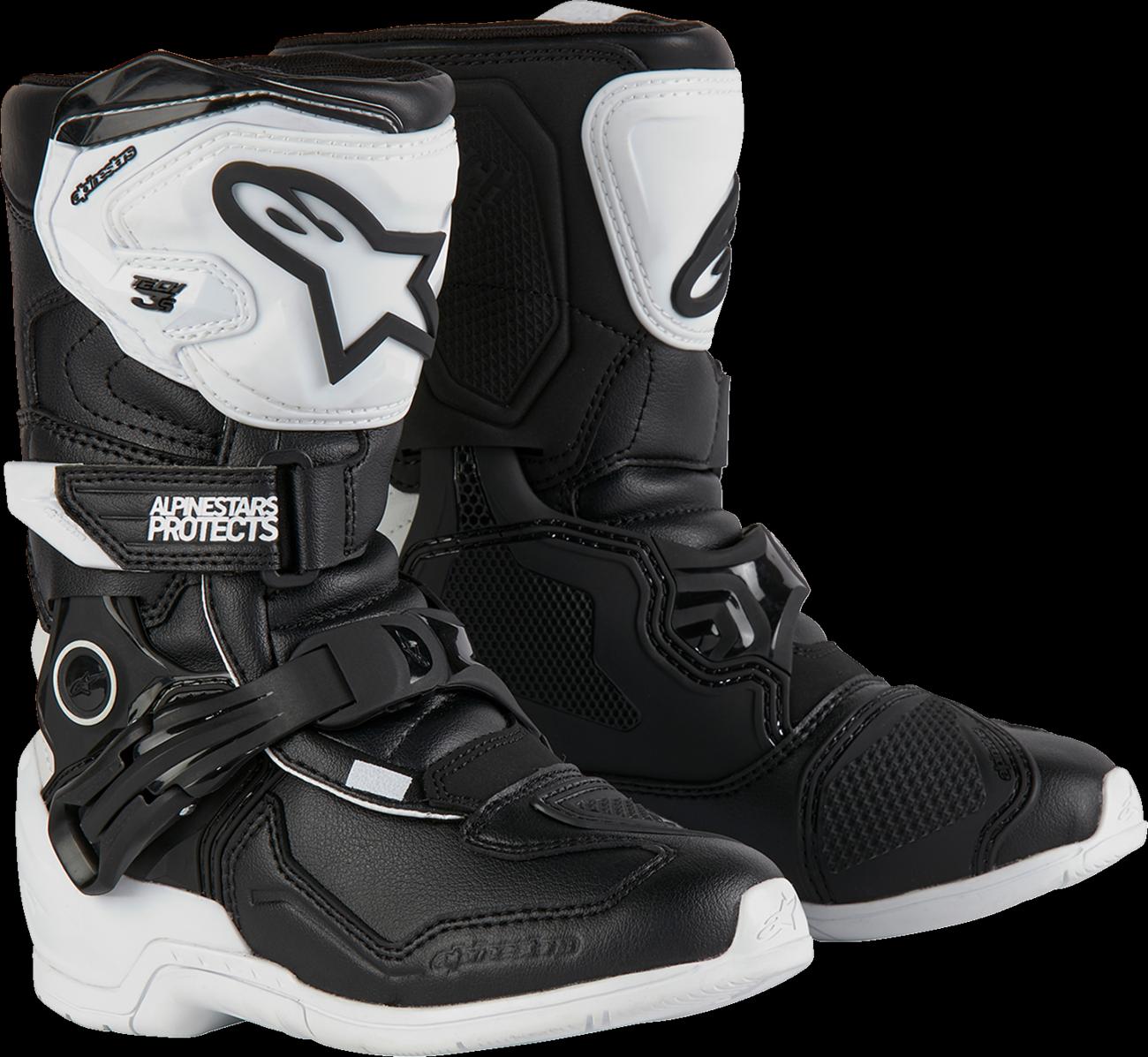 BOOT T3S KIDS WHT/BLK 12