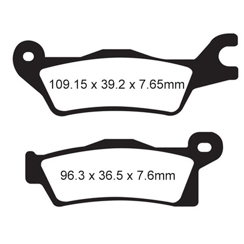 EBC Plaquettes de frein - série x - FA618X