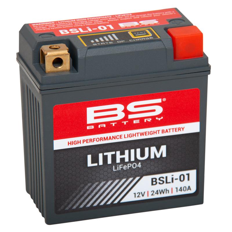 BS Batterie BSLI-01 Lithium — 2 Ah — 140 CCA — 12.8 V
