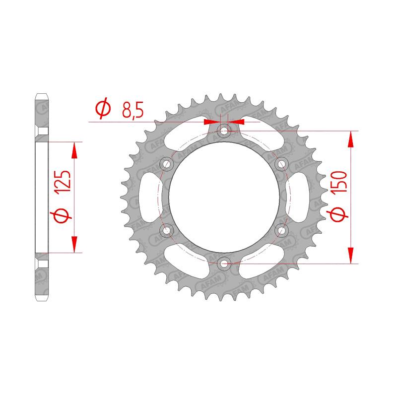 ITL Couronne Ar. Acier 520P 50T - (111182)