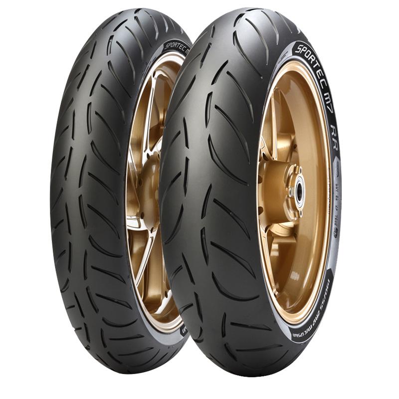 Metzeler Pneu Sportec M7 RR — Avant — 120/60ZR17 (55W) — TL