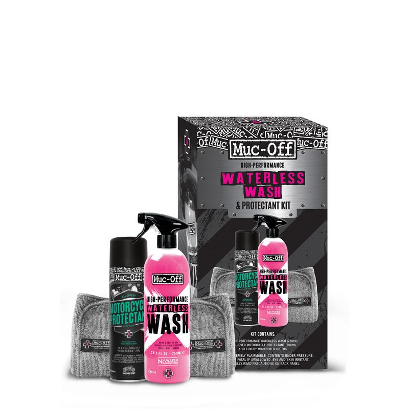 Muc-Off Ensemble nettoyant et protecteur sans eau moto — photo 2