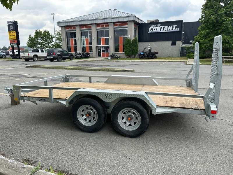 2022 YC Remorque YCLR72144-2 ESSIEUX DOUBLE 72" x 144" — photo 2