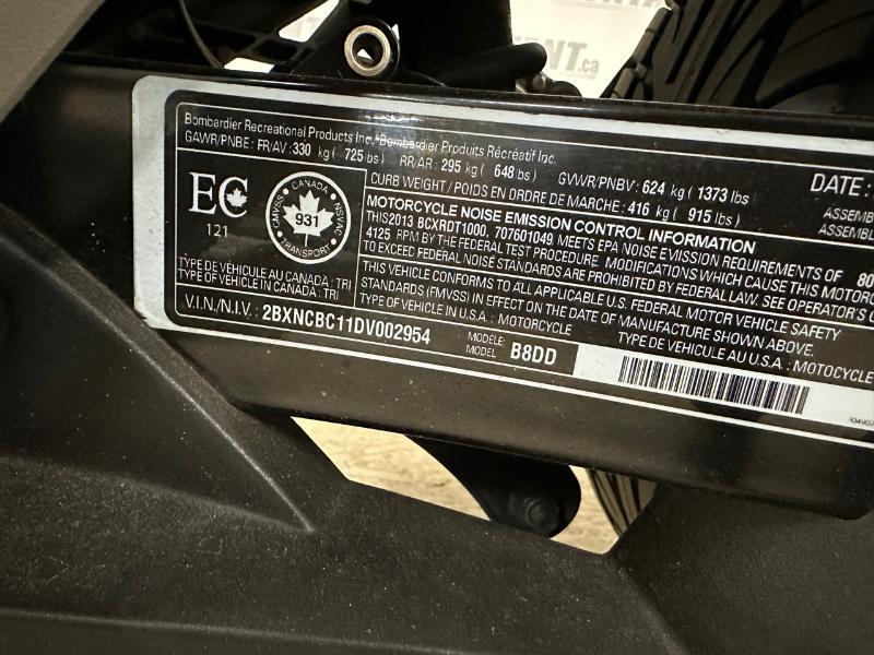2013 Can-Am Spyder ST (SE5) — photo 5