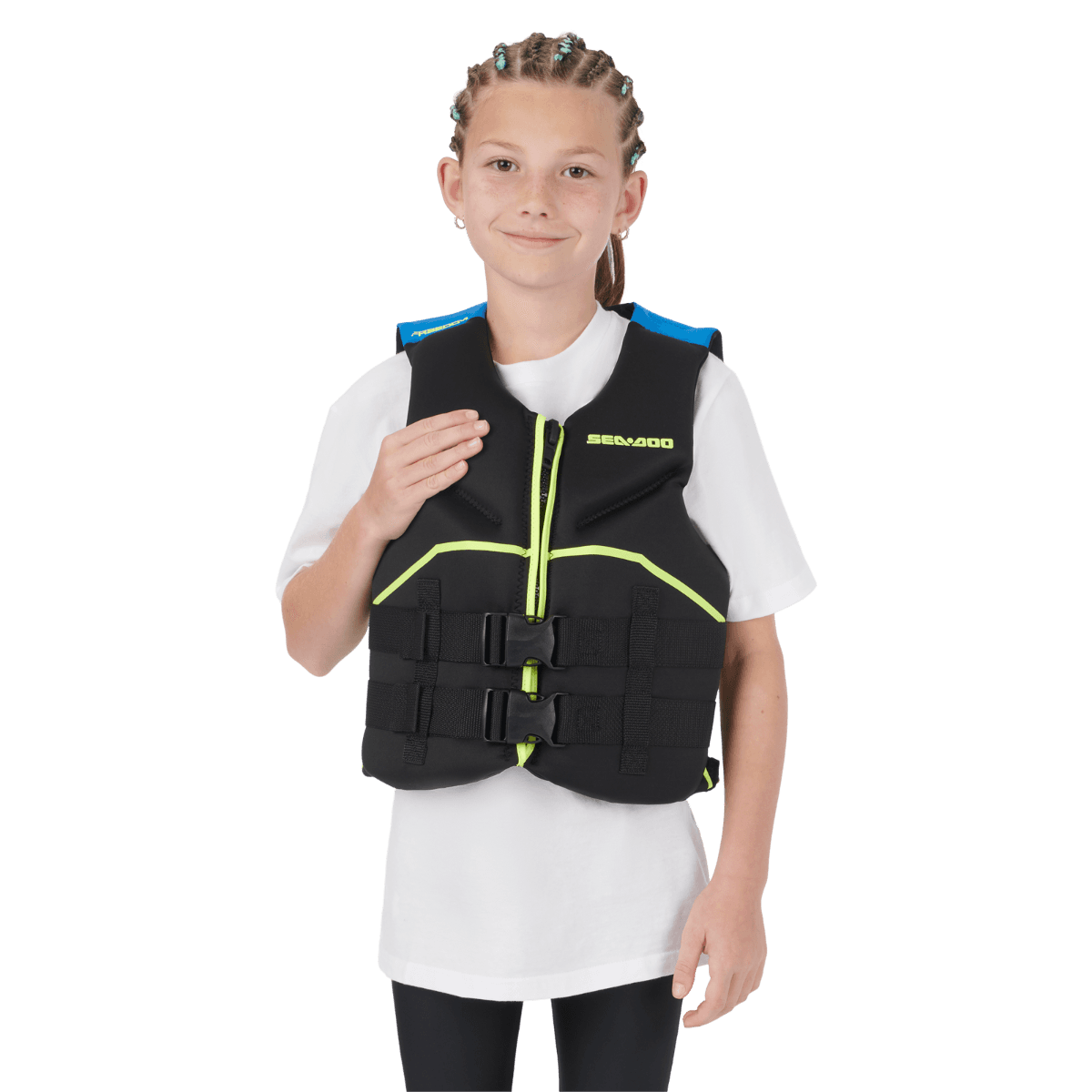 Sea-Doo Unisex Junior Freedom PFD/Life Jacket (55-88 lbs) — photo 8